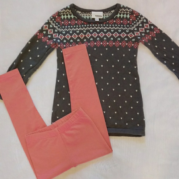 Sonoma Other - ❄❄Toddler Girls Sonoma Sweater & Pants Set